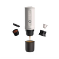 Outin Nano - Cafetera Eléctrica Portátil De Espresso Para Cápsula o Molido