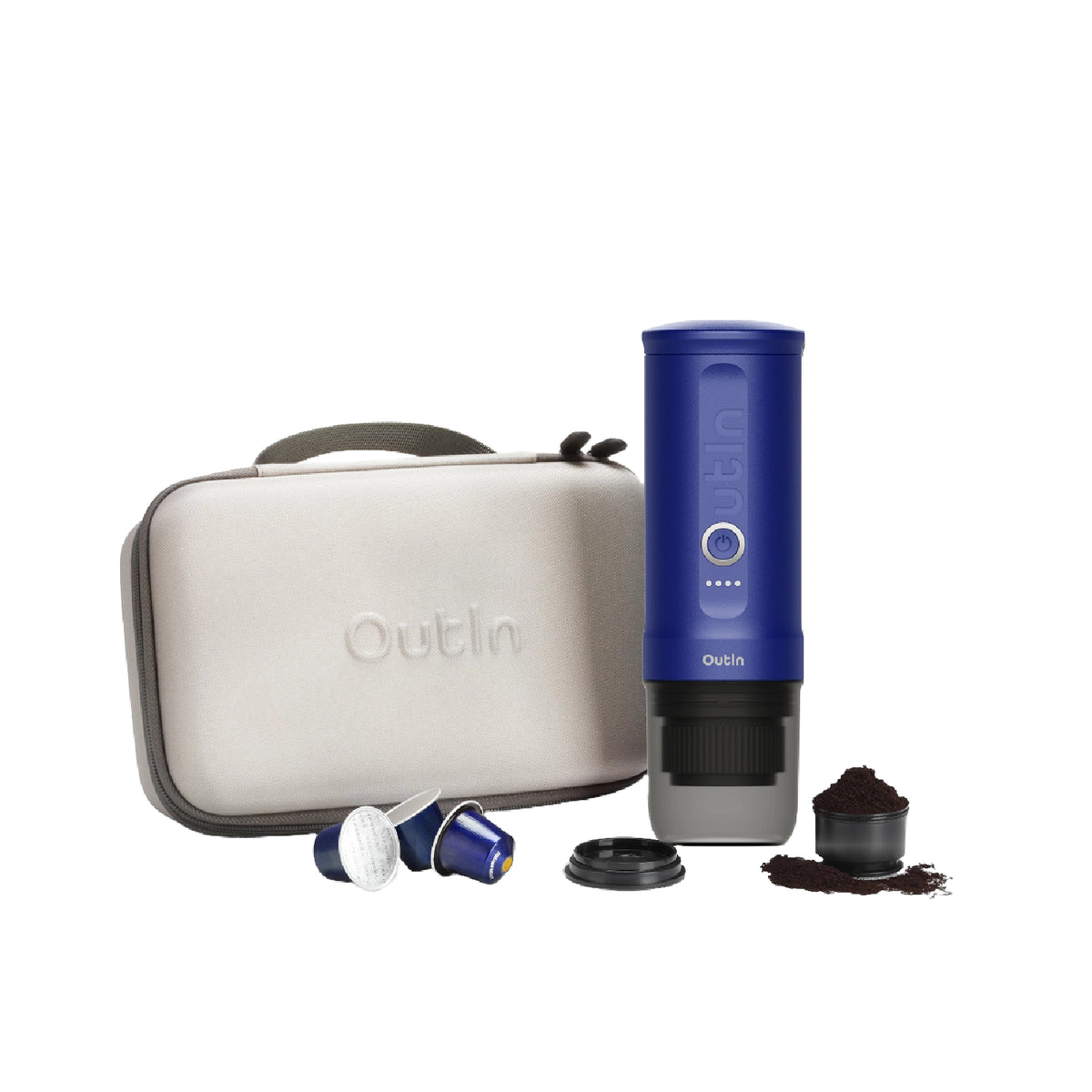 Outin Nano Con Estuche - Cafetera Eléctrica Portátil De Espresso