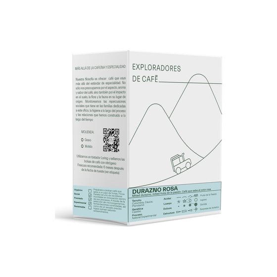 Durazno Rosa - Café Especialidad Estilo Moderno | 250 g y 1 kg