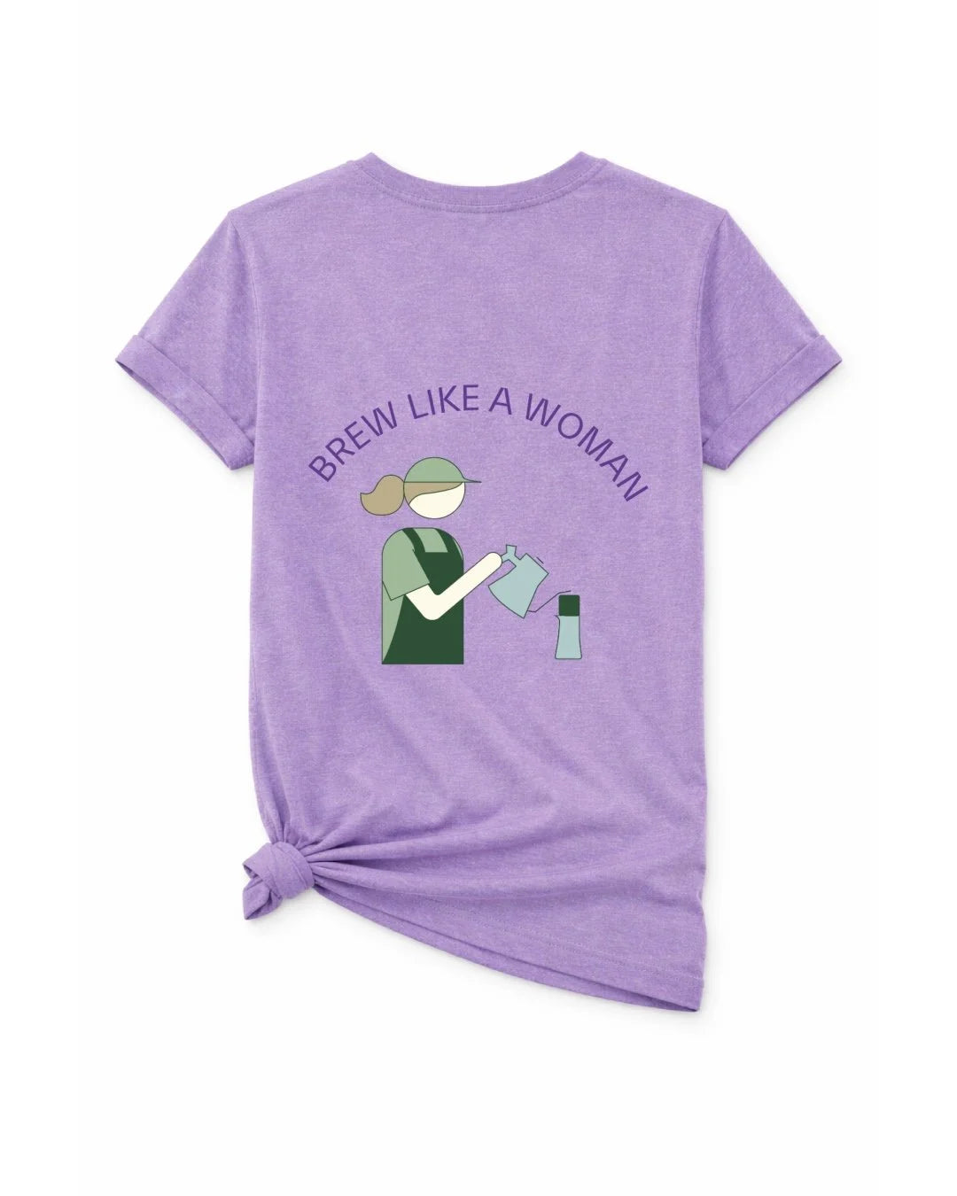 Playera-T-Shirt “Brew Like a Woman” – Edición Abierto Femenil
