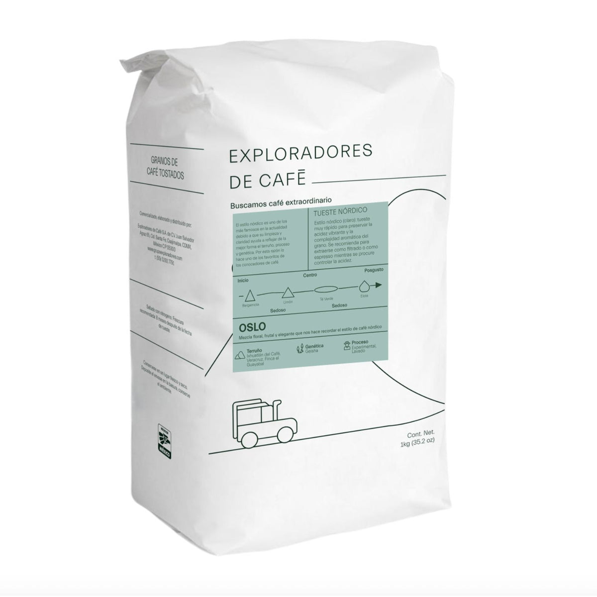 Oslo - Café Calidad Especialidad Estilo Insignia | 1 kg