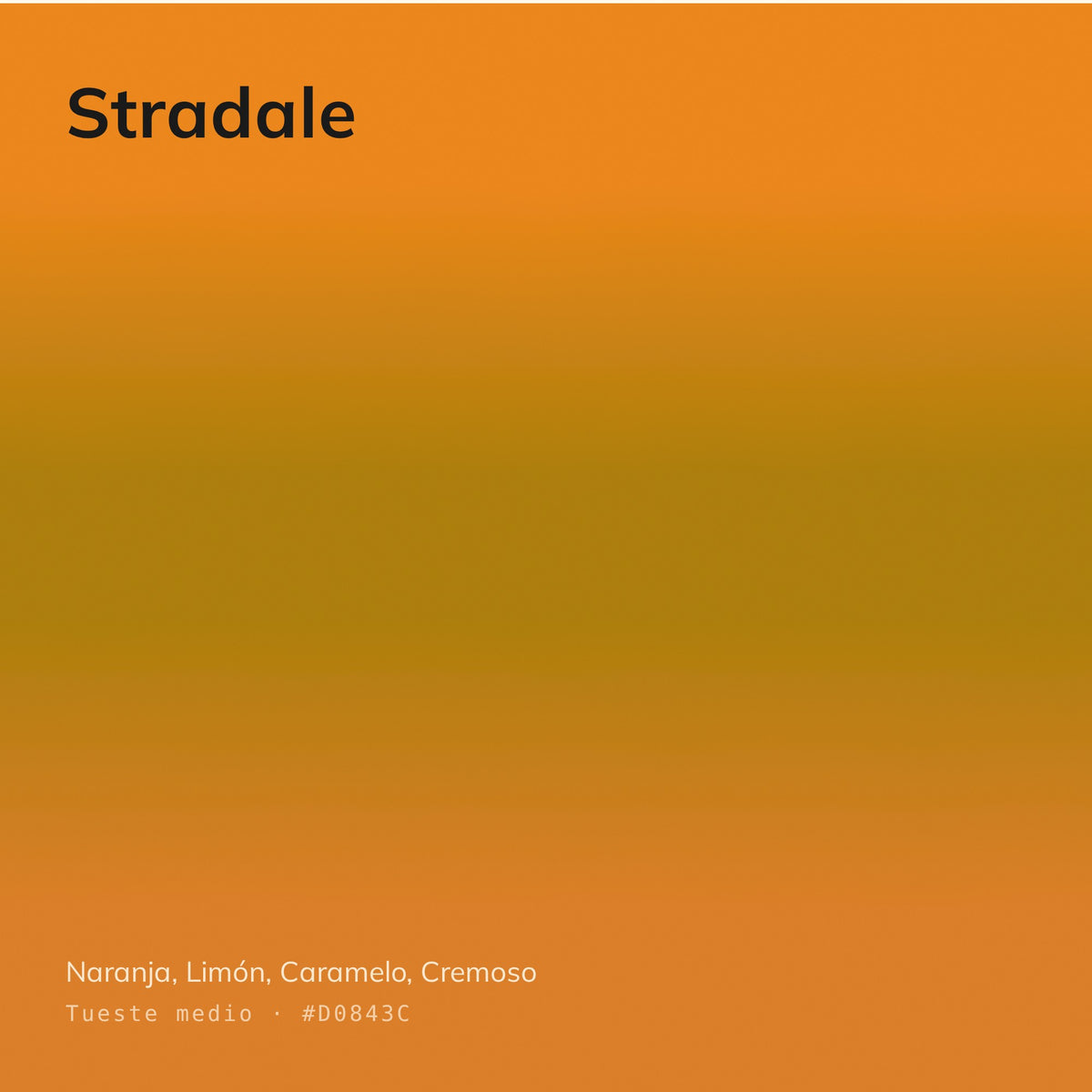 Stradale - Café Orgánico Especialidad Tueste Australiano | 1 kg
