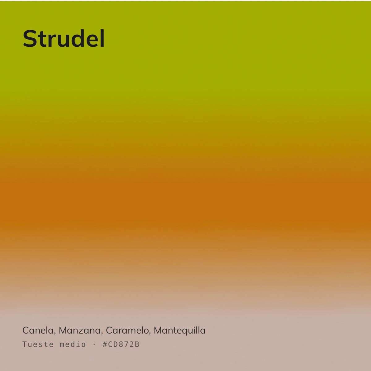 Strudel - Café Con Notas A Especias Dulces En Tueste Medio | 250 g
